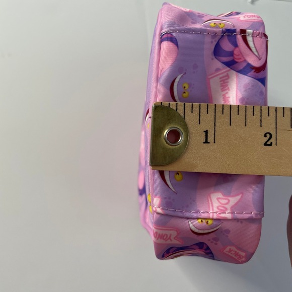 Stoney Clover Lane Disney Alice in Wonderland Cheshire Cat Mini Pouch Purple - Picture 10 of 10